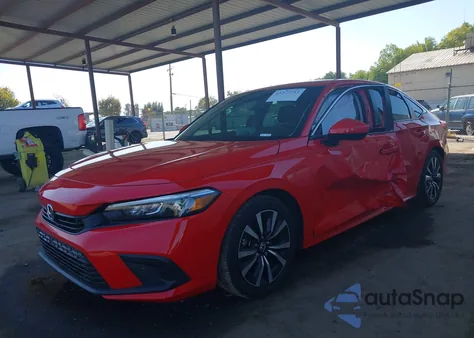 2023 Honda Civic Ex /Ex W/O Bsi из США, поврежденный, VIN 2HGFE1F7XPH324120